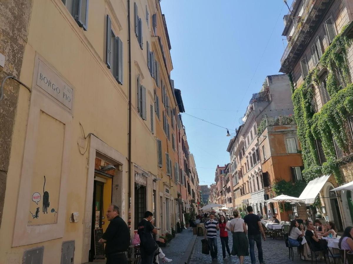 Borgo Pio Apartman Róma Kültér fotó